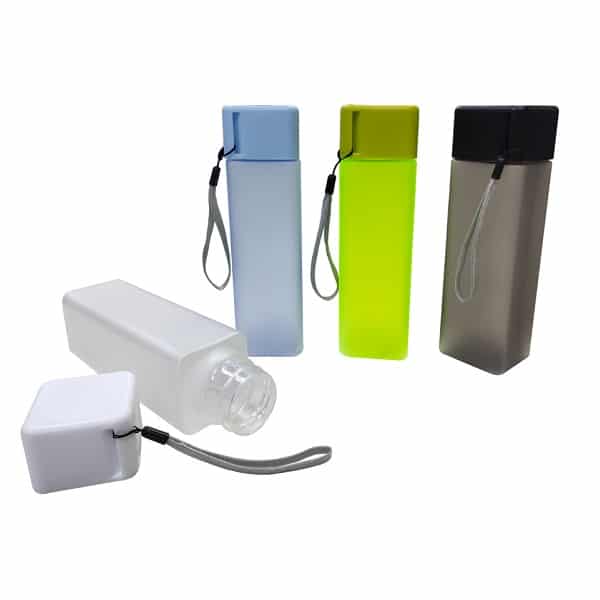 DWBO132 450ml Square Frosty BPA Free Water Bottle