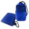 ATTW011 Microfiber Suede Sports Towel with carabiner hook and pouch 2