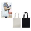 BGTS037 10oz Cotton Canvas Bag with White Handle 1