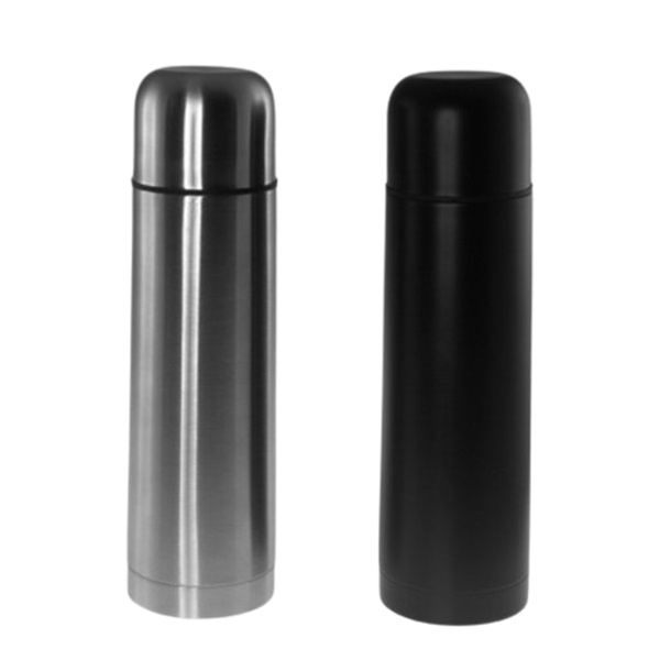 DWFT063 500ml Stainless Steel Double Wall Vacuum Flask PU Pouch 1
