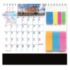 LFCL022 7 sheets Wire O Calendars with Sticky Pads