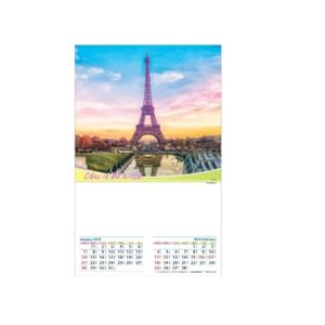 LFCL031 6 Sheets Various Designs of Wall Calendar