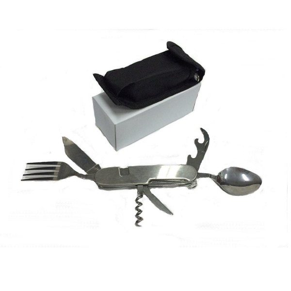 LFCS004 Stainless Steel Multi Tools with Fork Spoon