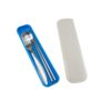 LFCS010 Chopstick with Fork Spoon in Transparent Case 1
