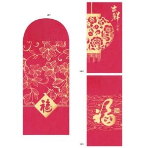 LFRP009   Red Packet (Silk Cloth Paper) 24