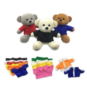 LFSI024 Teddy Bear w Round Neck Tee Polo Tee Jacket