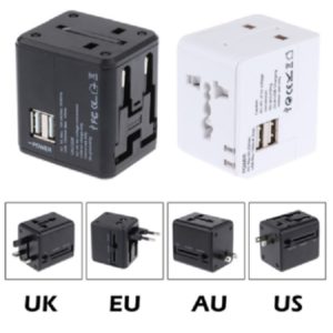 LFTA029 – World Travel Adaptor with 2 USB Ports