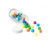 STCL004 Cube Shape Push Pin in Glass Jar 1