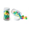 STCL004 Cube Shape Push Pin in Glass Jar