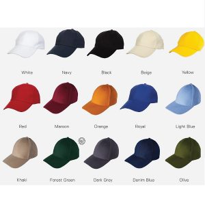 ATCP010 Baseball 6 Panel Cotton Brush Cap 1