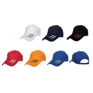 ATCP017 Baseball 6 Panel Cotton Brush Cap