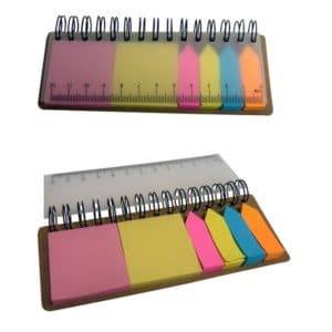STMN020 - Recycled Wire 'O' Post-It Pad