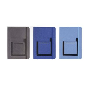 STNB009   Moto Notebook A5 PU Cover with Front Pocket