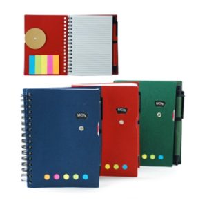 STNB014 Notebook with Post It Pad and Pen