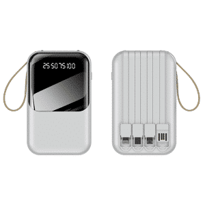 ITPB067 10000mAh 4 X DETACHABLE BUILT IN CABLE POWERBANK