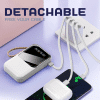 ITPB067 10000mAh 4 X DETACHABLE BUILT IN CABLE POWERBANK 4