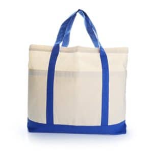 BGTS070 Two Tone Cotton Tote Bag
