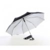 LFUM038 Auto openclose umbrella with silver colored handle int UV 4