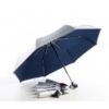 LFUM040 Auto openclose umbrella with silver colored handle ext UV 4