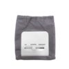 LFTA039 World Travel Adaptor with 2 USB ports in Grey Pouch 7