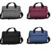 BGLD080 2 Tone Nylon Document Bag