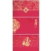 LFRP024   Silk Cloth Paper Orange Carrier Bag 24