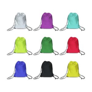 BGDS023 210D Water Resistant Drawstring Backpack new