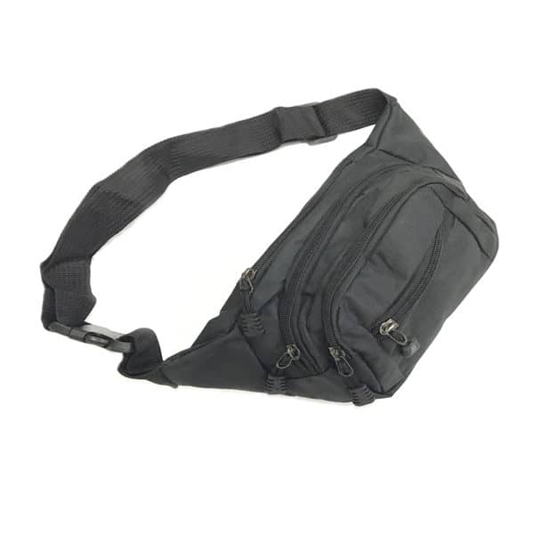 BGOT037 300D Nylon Waist Pouch with 4 zip comparments