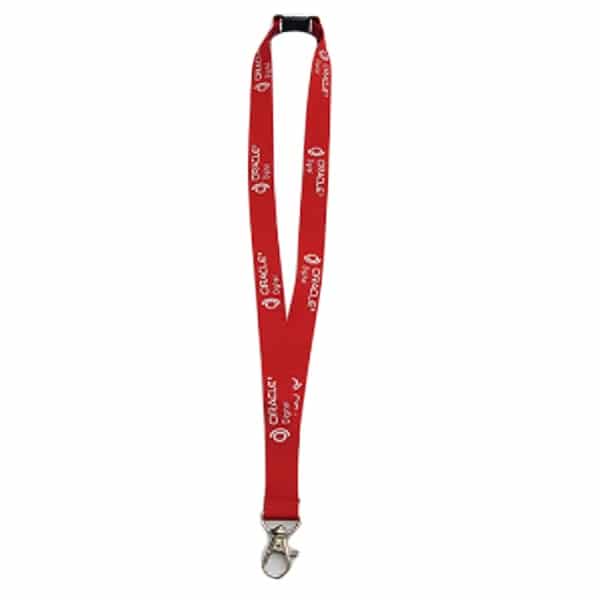 oracle polyester lanyard