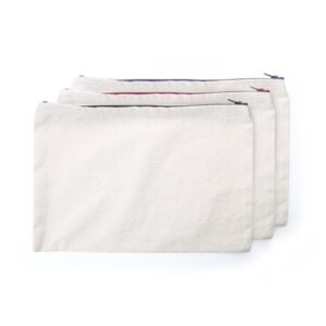 STSP014 A4 Canvas Zipper Pouch