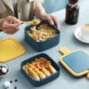LFLB023 Double Layer Square Lunch Box 1