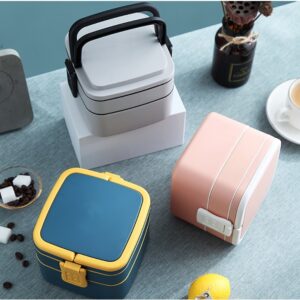 LFLB023 Double Layer Square Lunch Box