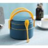 LFLB024 Double Layer Round Lunch Box 1