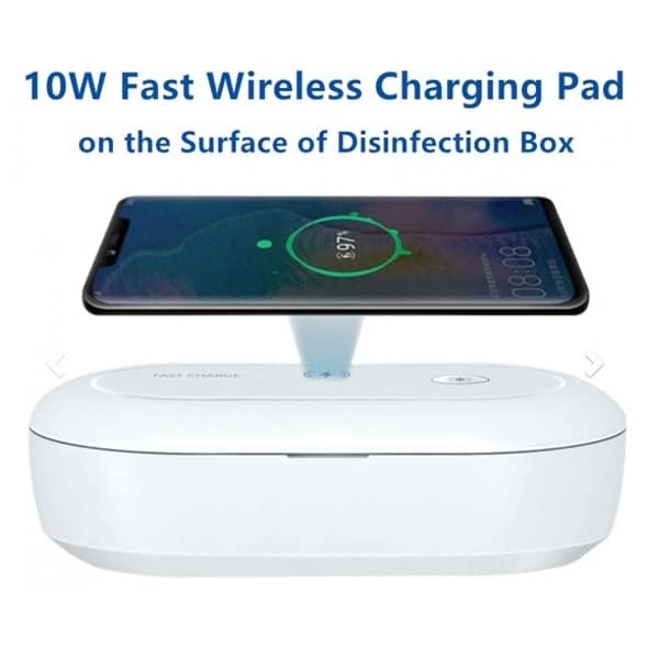 LFOT254 – UV Sterilizer Box with Wireless Charger with Retail Box