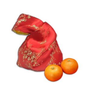 LFRP026 Fabric Orange Carrier Bag