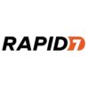 rapid7 logo black orange