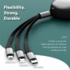 ITCB033 3 IN 1 2.4A FAST CHARGINGRETRACTABLE CABLE 2
