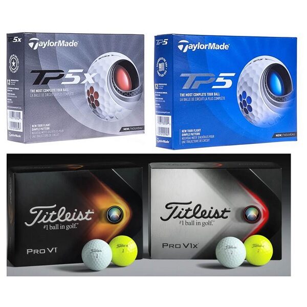 LFGF007 Branded Golf balls Titleist TaylorMade etc.