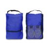 BGSB039 600D Shoe Bag with zip compartment on back 2