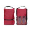 BGSB039 600D Shoe Bag with zip compartment on back 3