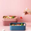 LFLB026 2 tier lunch box with cutlery set 1
