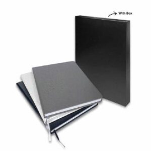 STNB076 – A5 PU Notebook with black box packaging (80 sheets)