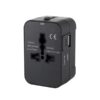 LFTA041 – TRAVEL ADAPTOR – 1 USB-A + 1 USB-C – 2.1A FAST CHARGE