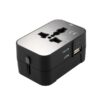 LFTA041 – TRAVEL ADAPTOR – 1 USB-A + 1 USB-C – 2.1A FAST CHARGE