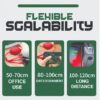 ITCB034 MULTICABLE 3 IN 1 RETRACTABLE 2.4A FAST CHARGE 6