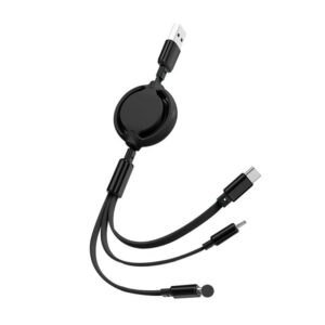 ITCB035 FAST CHARGING 3 in 1 RETRACTABLE CABLE