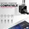LFTA043 3 USB PORT 1 TYPE C PORT3.5A FAST CHARGE 5