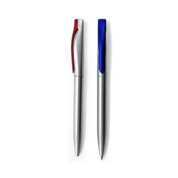 WIPR110 Plastic Silver Ball Pen