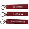 Textron embroidery keychain notyet