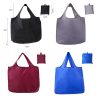 BGTS098 210D Checked Nylon foldable tote bag 2